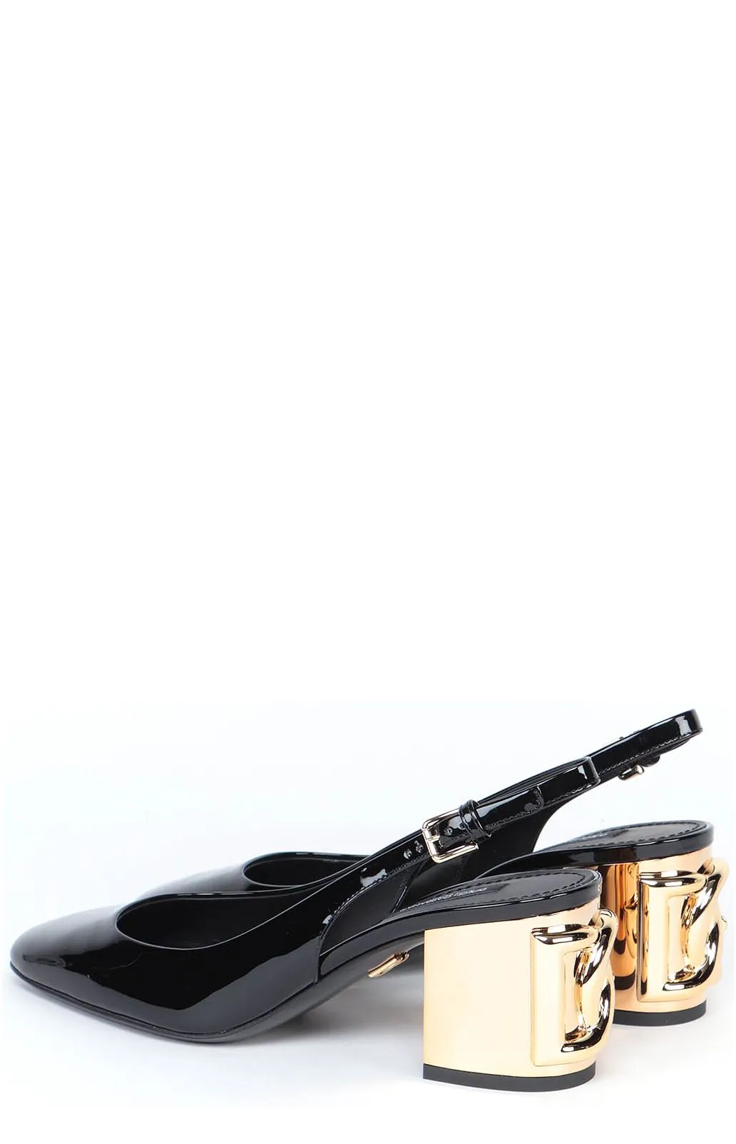 Dolce & Gabbana DG Block Heel Slingback Pumps