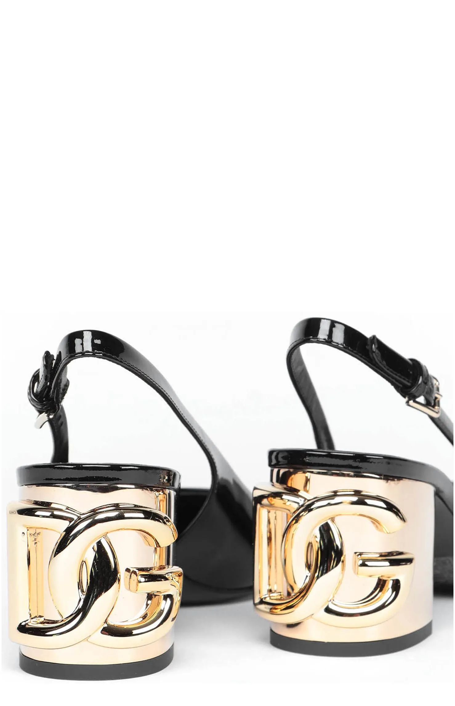 Dolce & Gabbana DG Block Heel Slingback Pumps