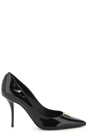 Dolce & Gabbana DG Logo Plaque Pumps