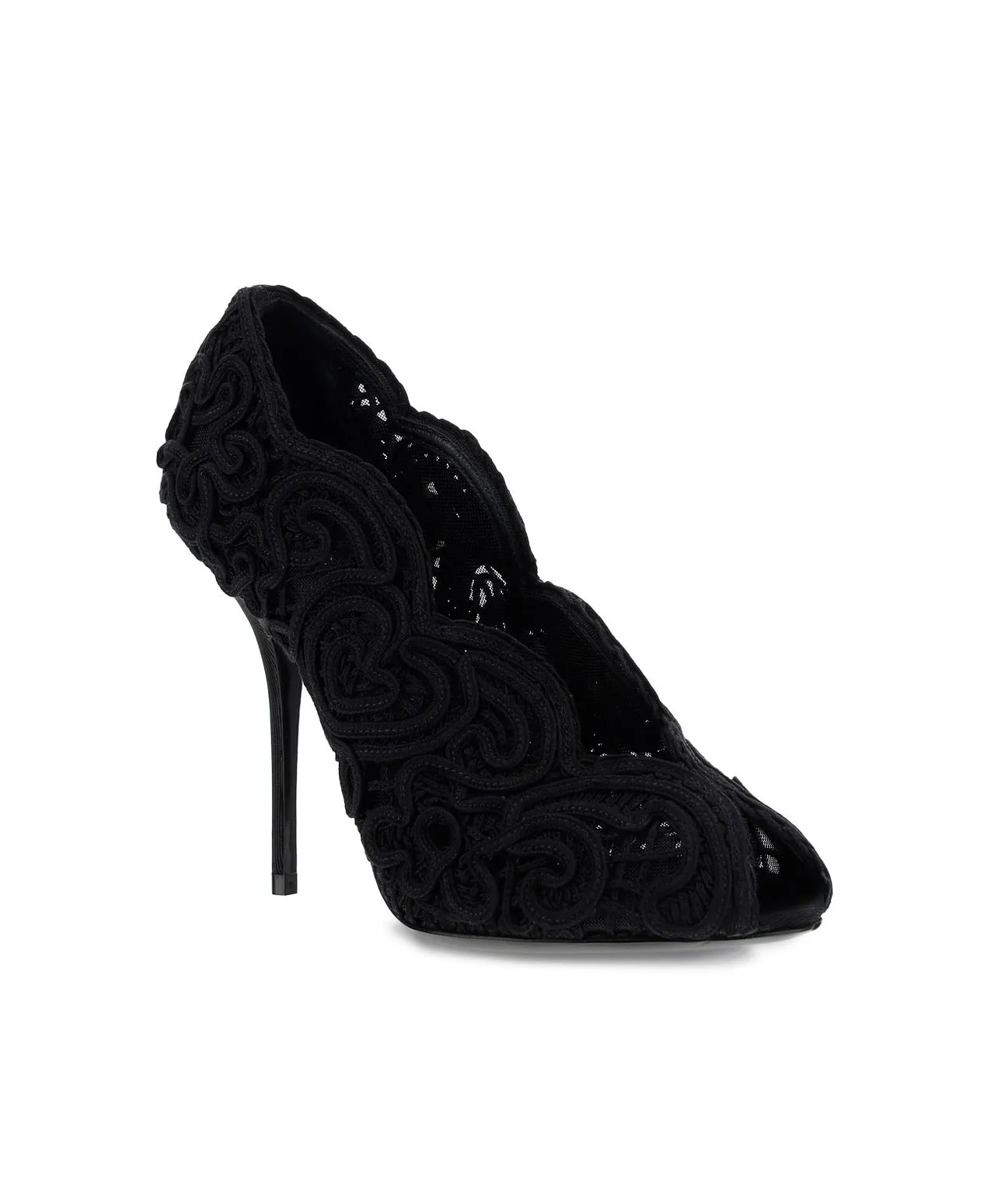 Dolce & Gabbana Embroidered Stiletto Pumps