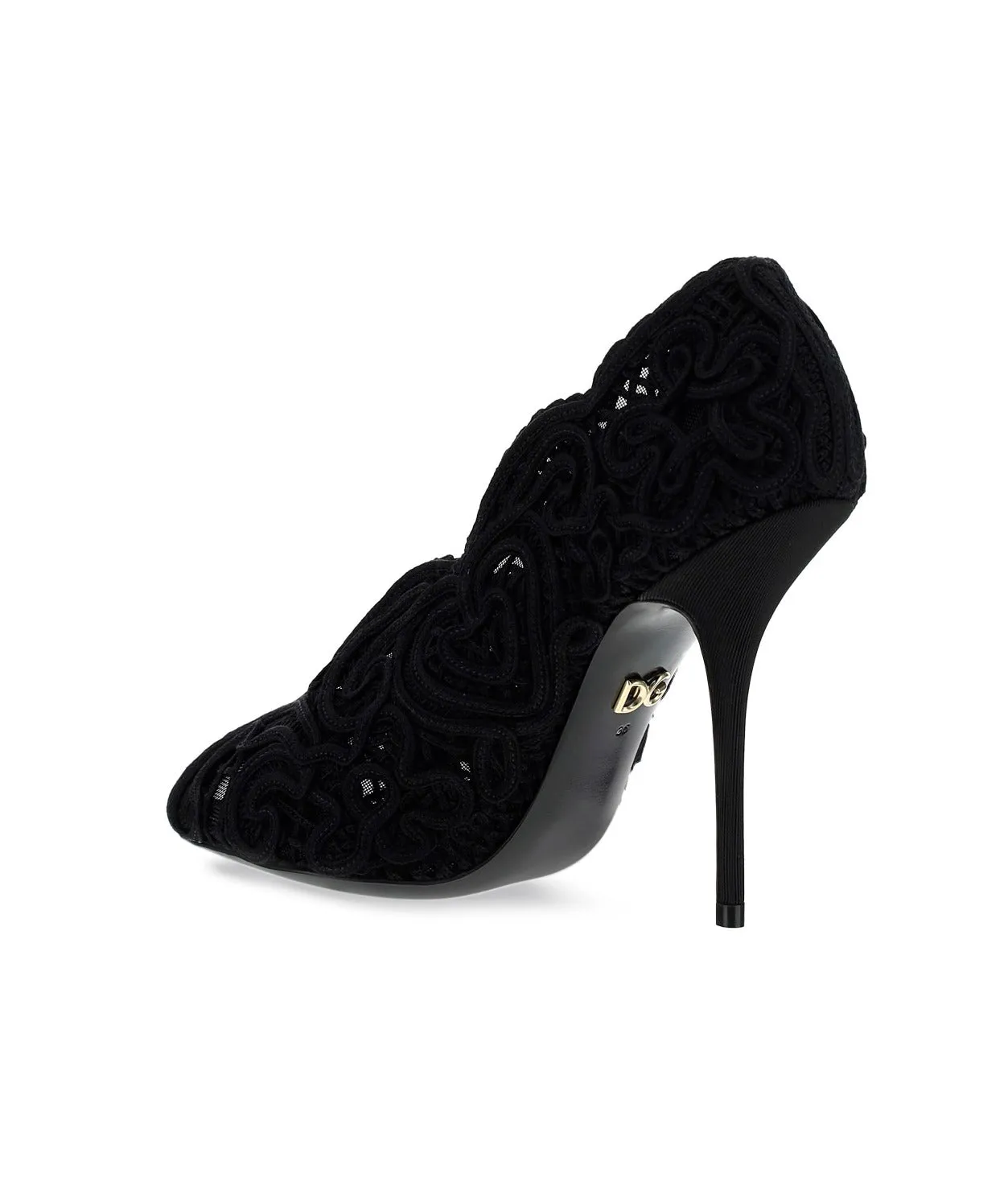 Dolce & Gabbana Embroidered Stiletto Pumps