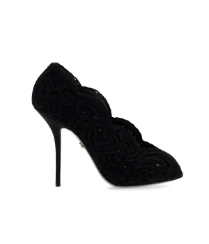 Dolce & Gabbana Embroidered Stiletto Pumps