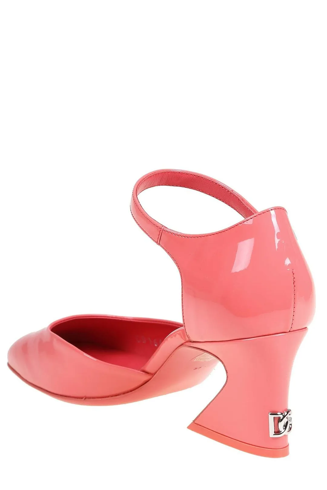 Dolce & Gabbana Geometric Heel Mary Janes Pumps