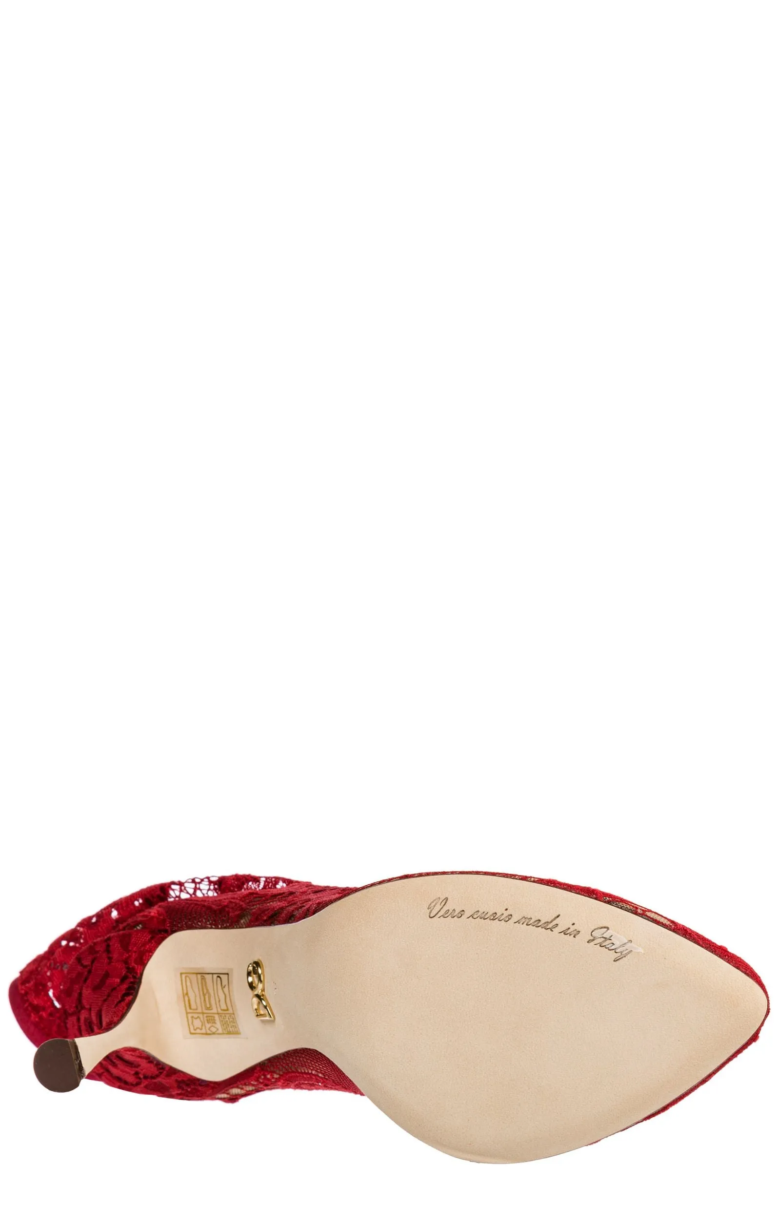 Dolce & Gabbana Lace Sock Boots