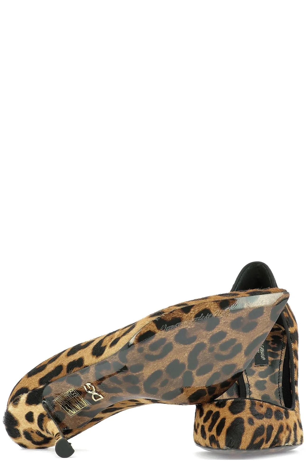 Dolce & Gabbana Leopard Print Pumps
