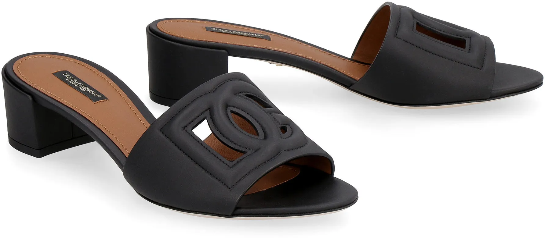 Dolce & Gabbana Logo Detailed Sandals