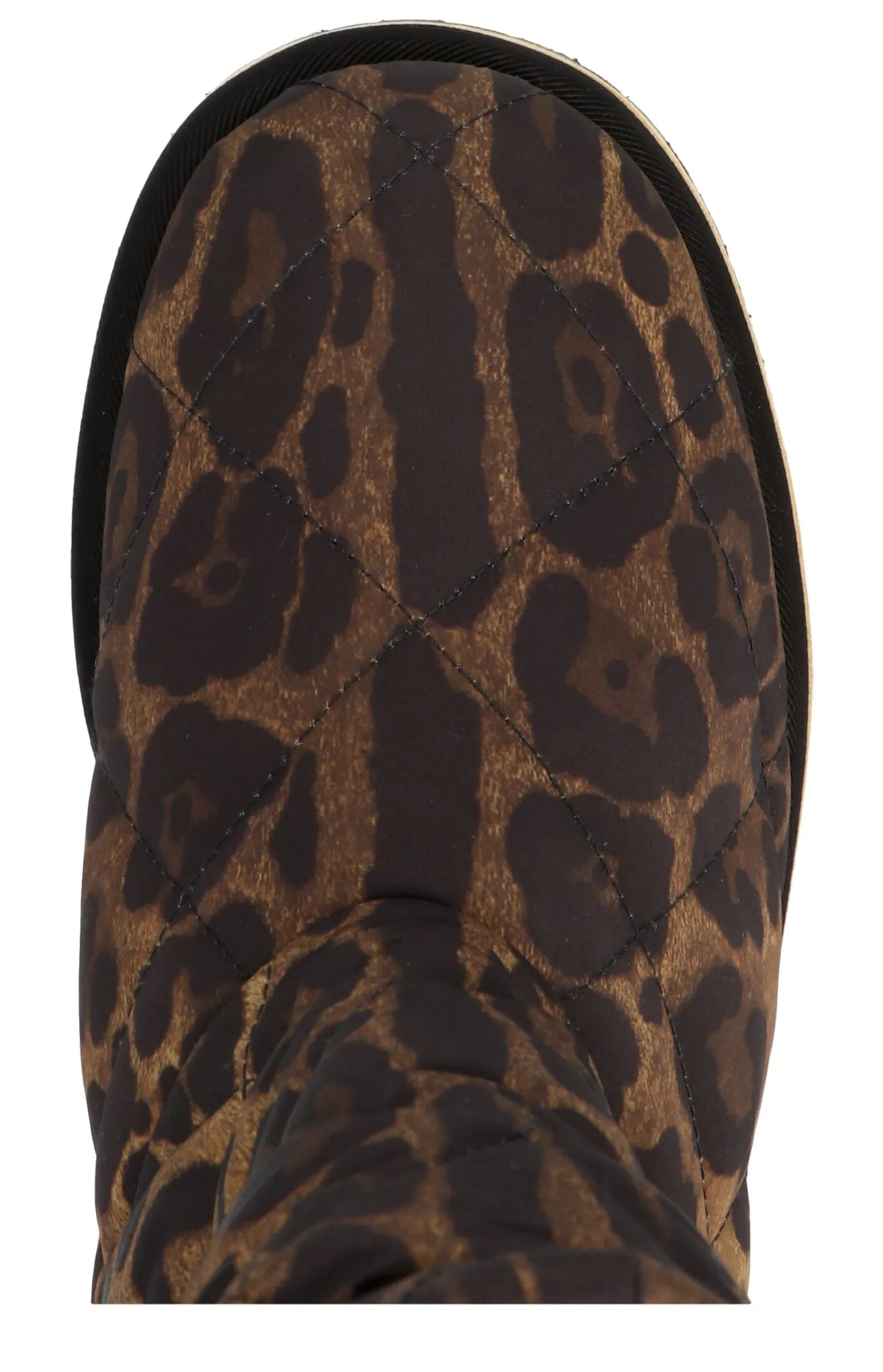 Dolce & Gabbana Logo Patch City Leopard-Printed Boots