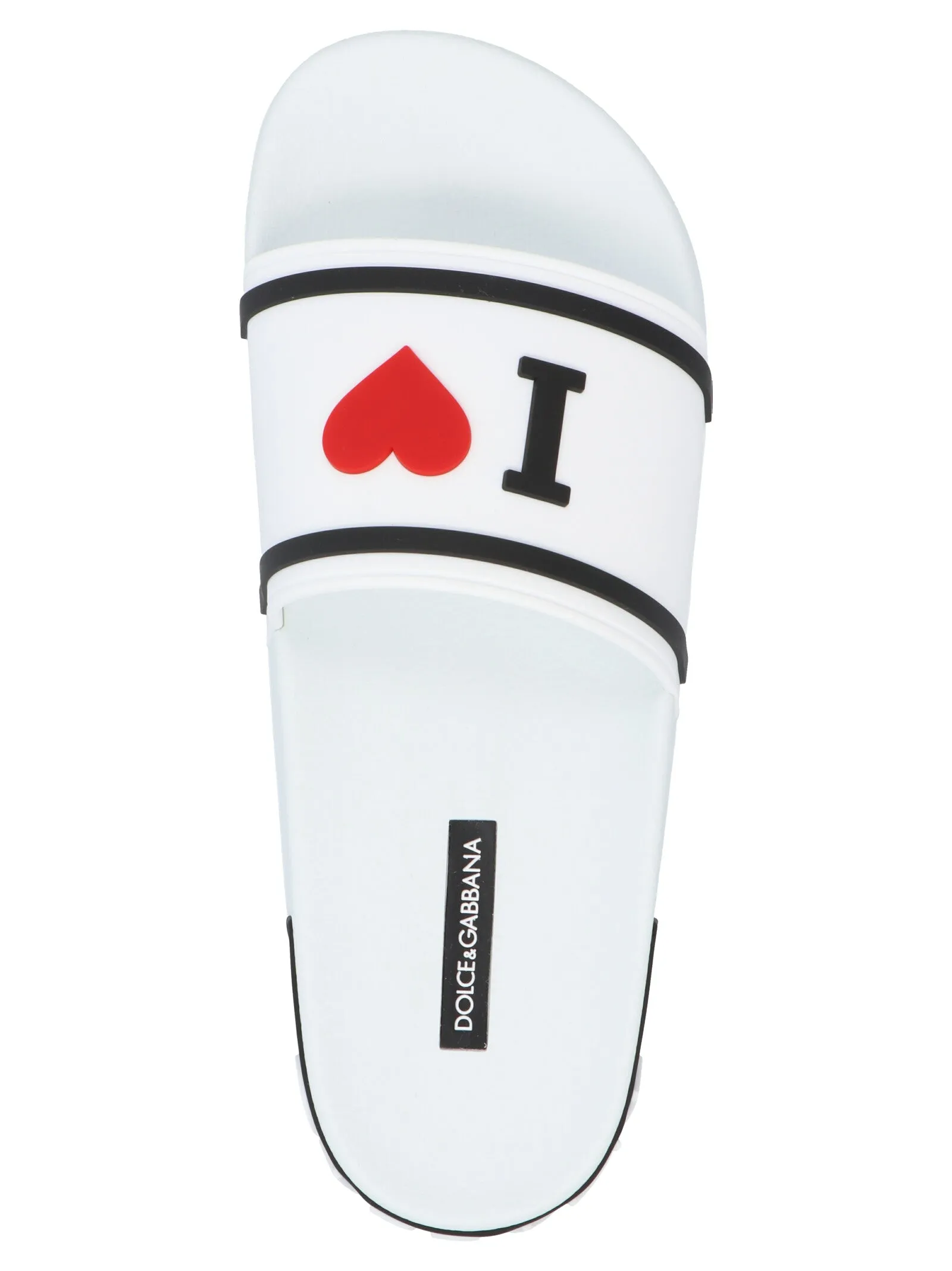 Dolce & Gabbana Logo Slide Sandals