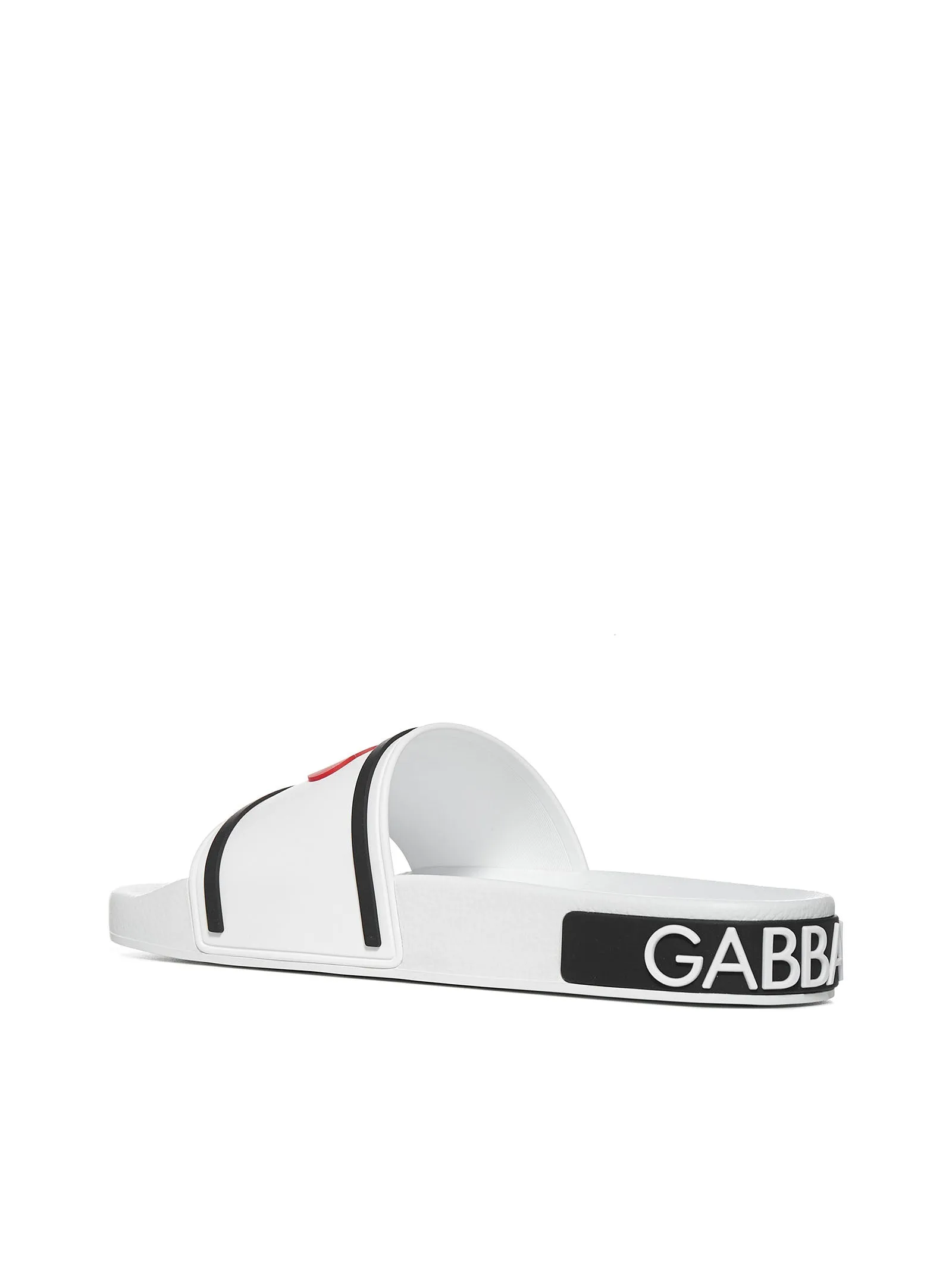 Dolce & Gabbana Logo Slide Sandals