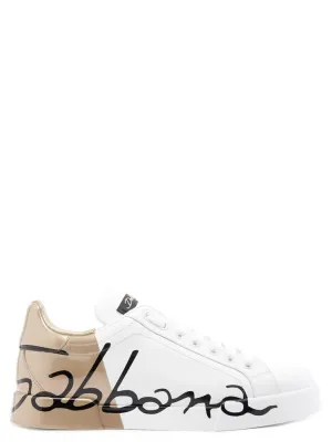 Dolce & Gabbana Two Tone Portofino Sneakers
