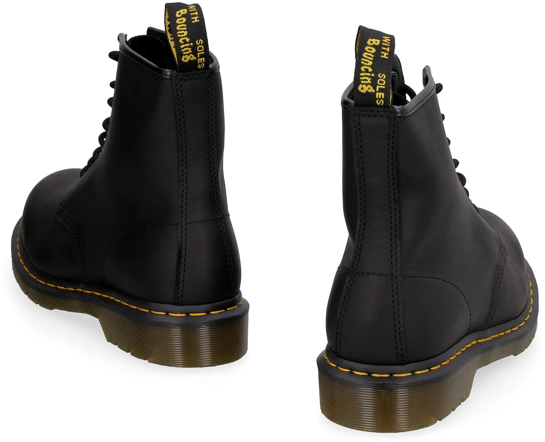 Dr. Martens Greasy Combat Boots