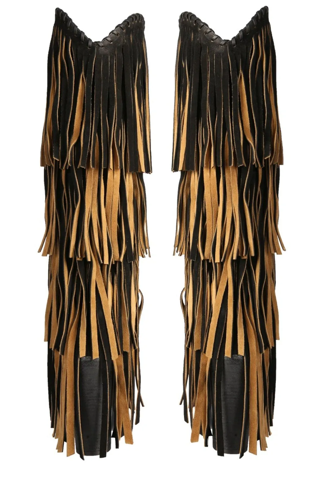 Dsquared2 Full Fringe Cowboy Boots