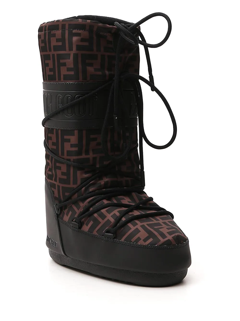 Fendi FF Motif Moon Boots