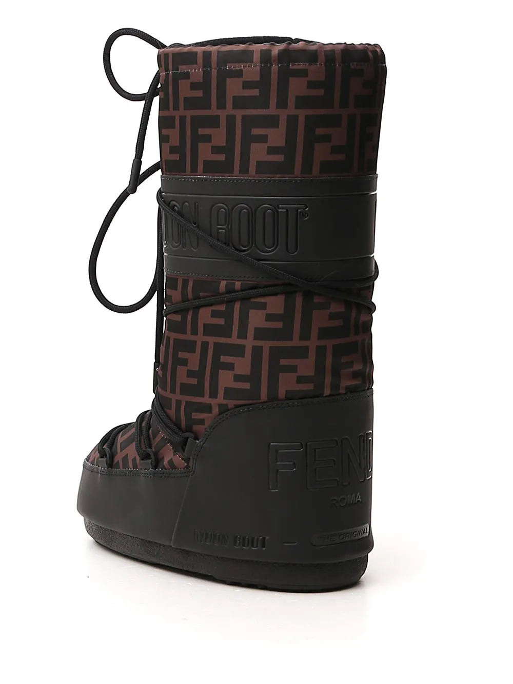 Fendi FF Motif Moon Boots