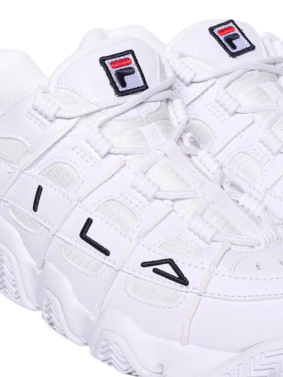 Fila Uproot Logo Embroidered Sneakers