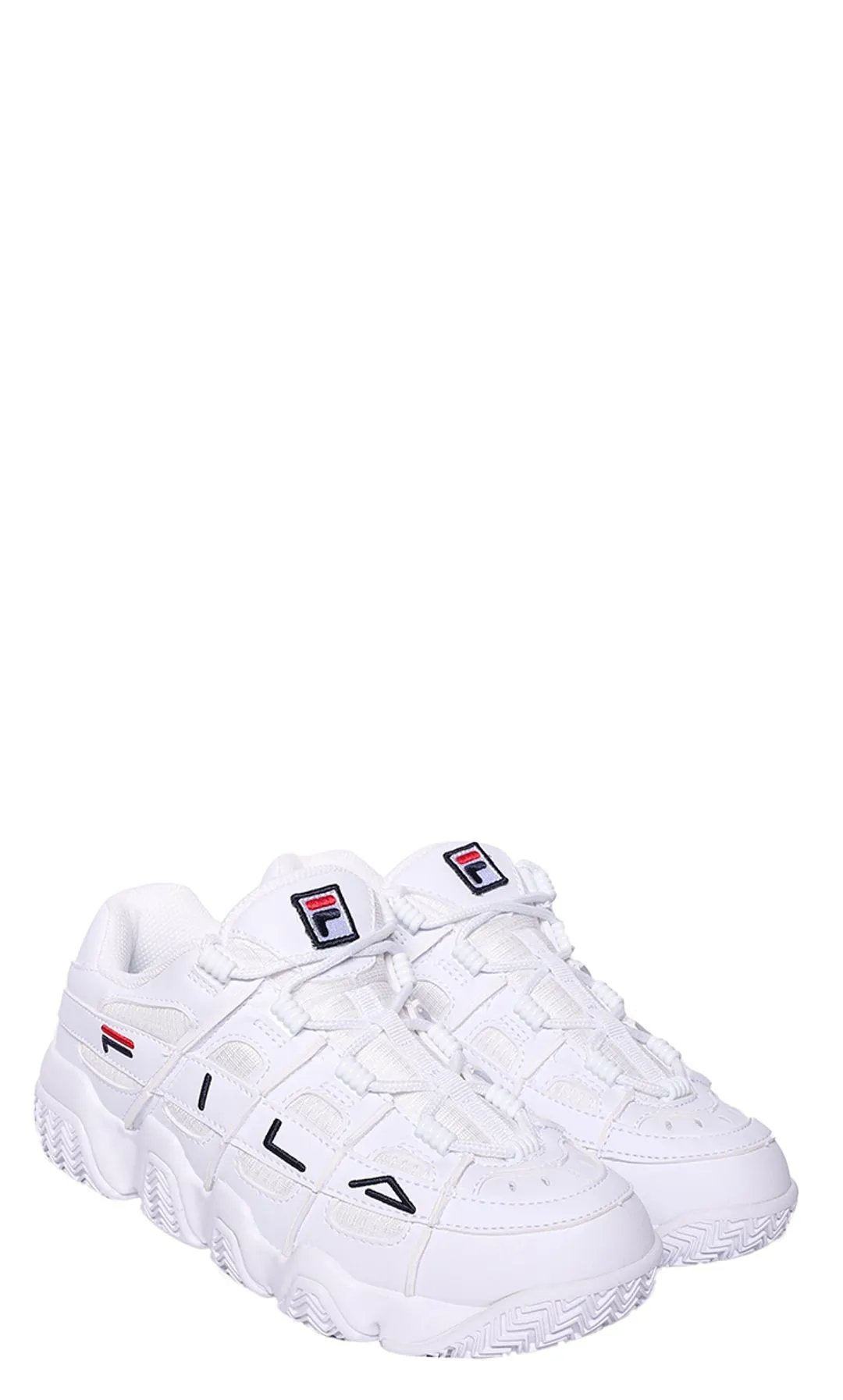 Fila Uproot Logo Embroidered Sneakers