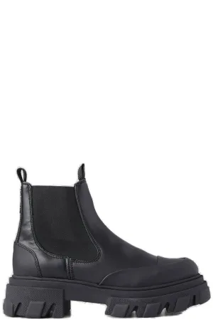 Ganni Chunky Sole Ankle Boots