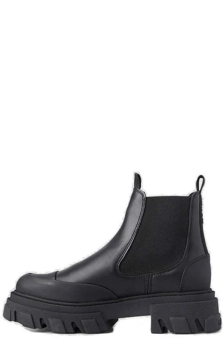 Ganni Chunky Sole Ankle Boots