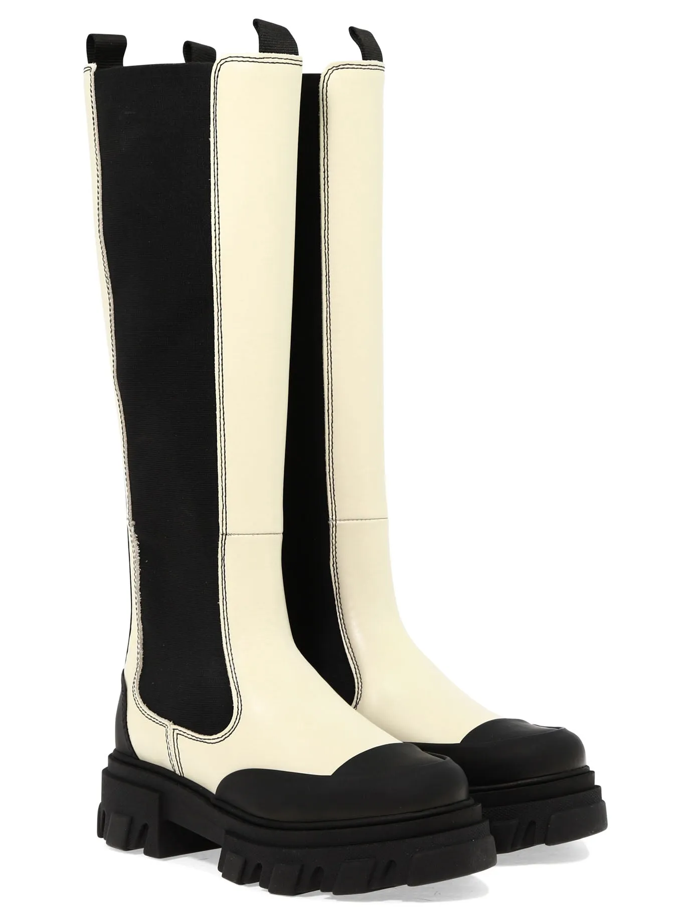 Ganni Knee-High Chelsea Boots