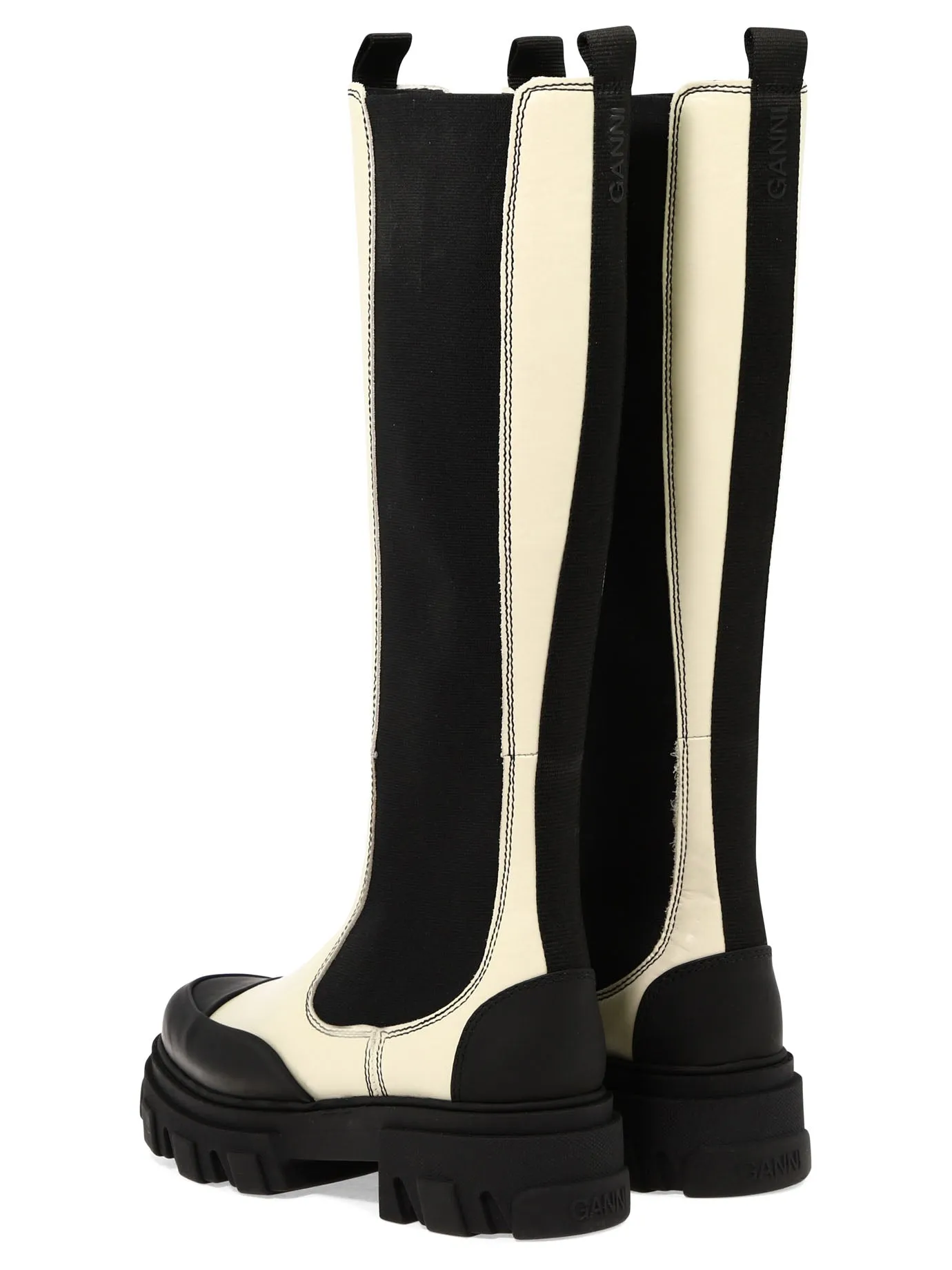 Ganni Knee-High Chelsea Boots
