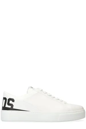 GCDS Logo Print Low-Top Sneakers