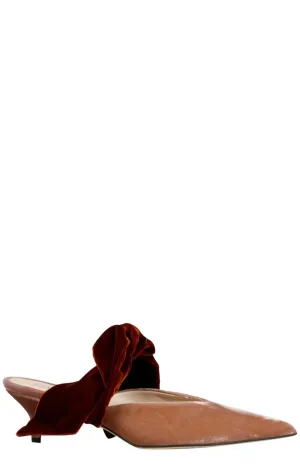 GIA BORGHINI Bandana Girl Pointed Toe Pumps
