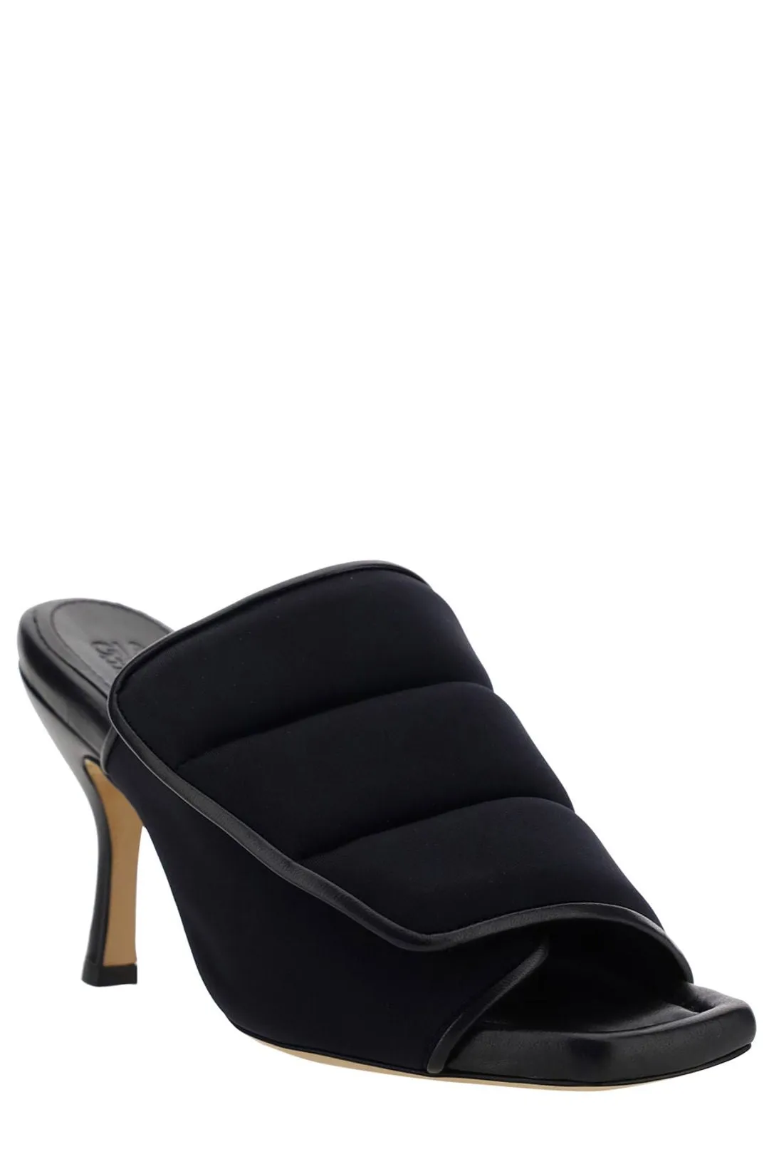 GIA BORGHINI Gia Logo Detailed Quilted Mules