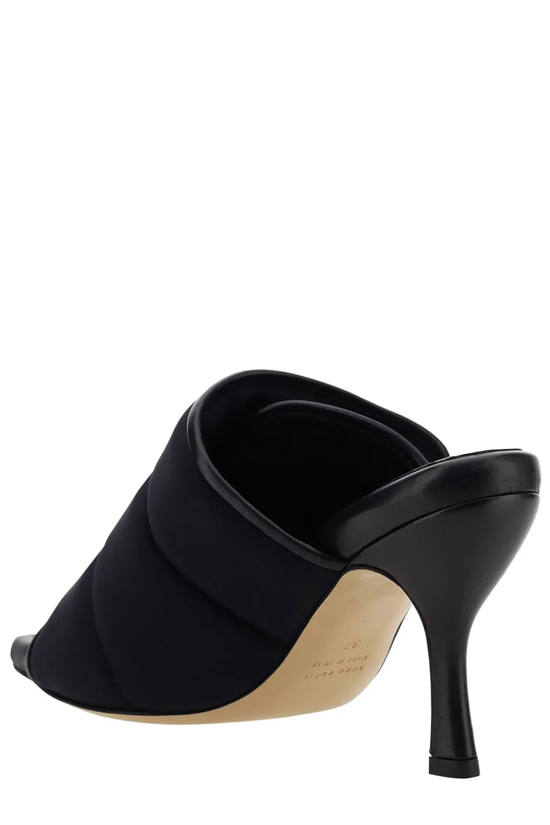GIA BORGHINI Gia Logo Detailed Quilted Mules