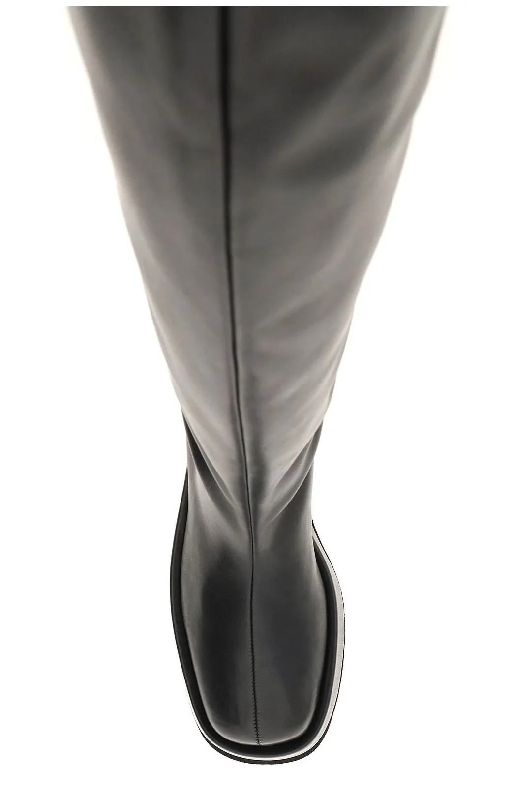 GIA BORGHINI Rosie Thigh-High Round Toe Boots