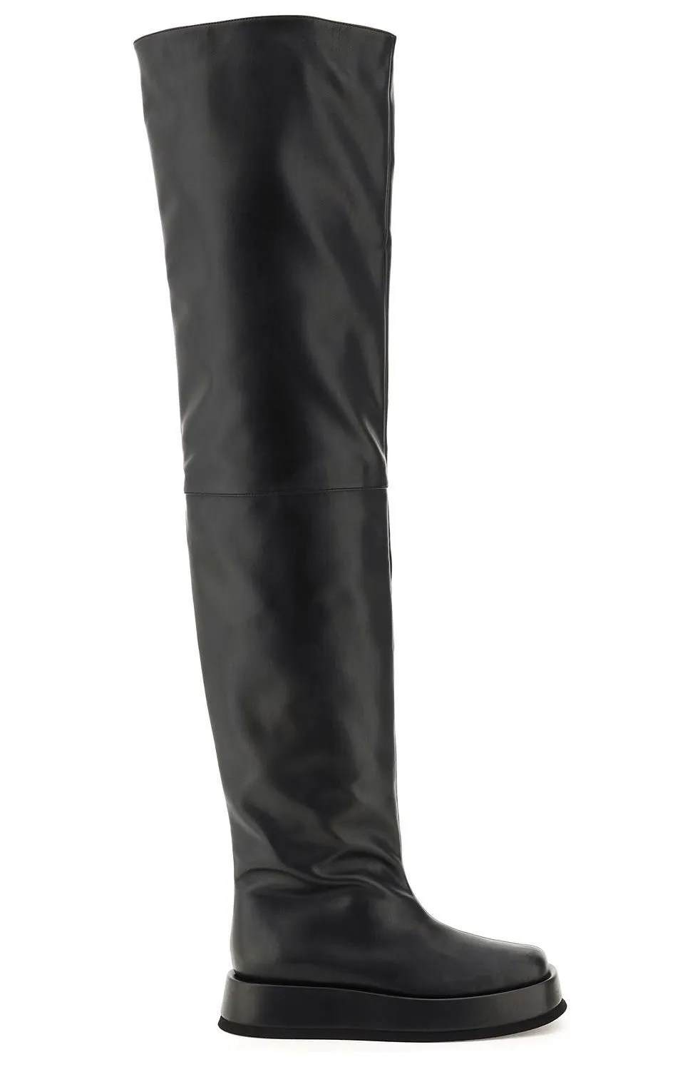 GIA BORGHINI Rosie Thigh-High Round Toe Boots