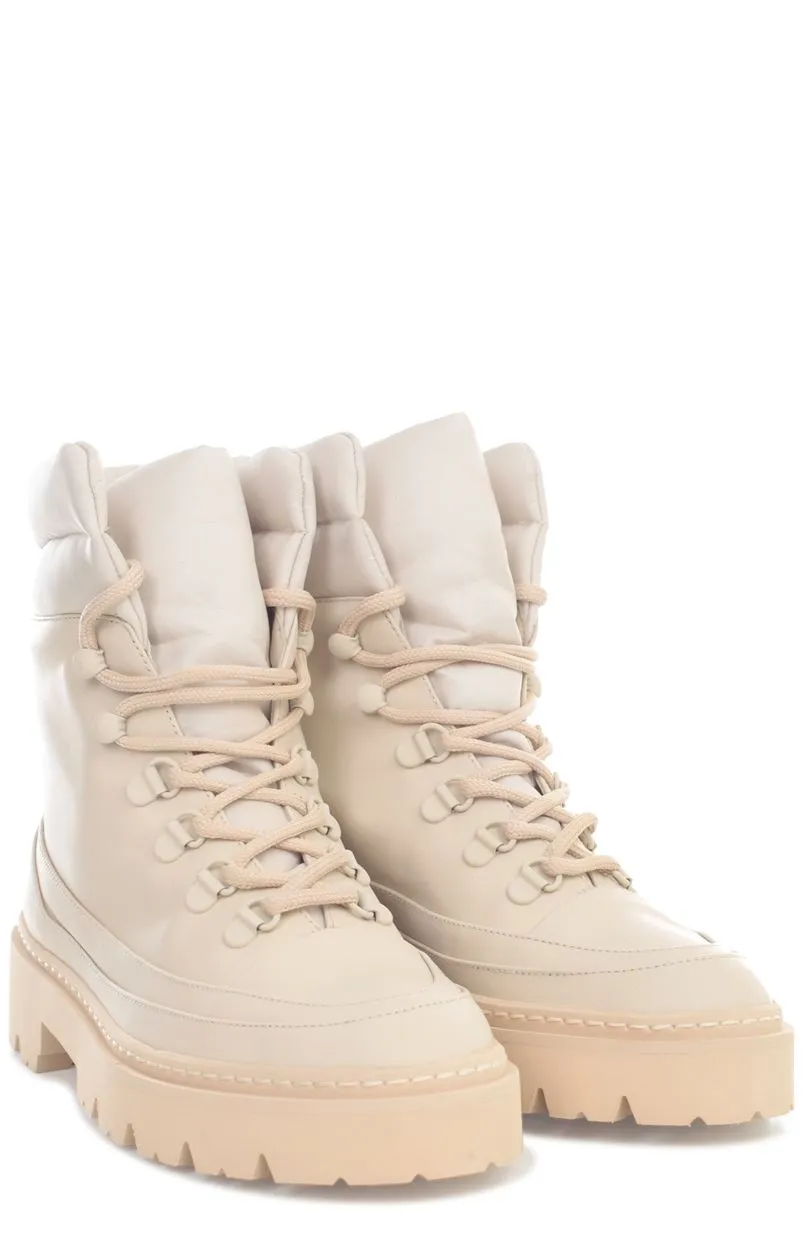 GIA BORGHINI Terra Hiking Lace-Up Boots