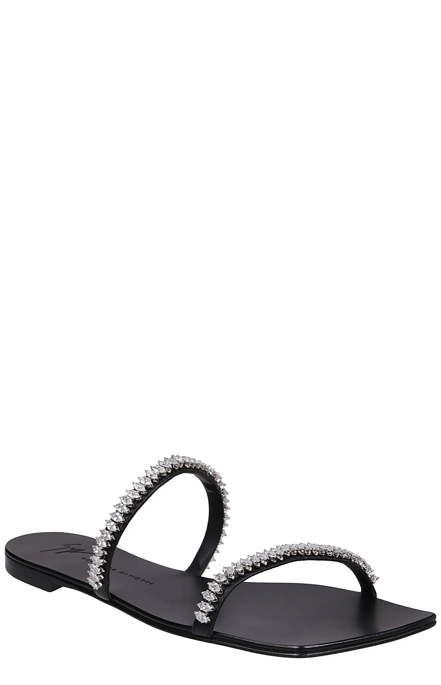 Giuseppe Zanotti Casablanca Embellished Slip-On Sandals