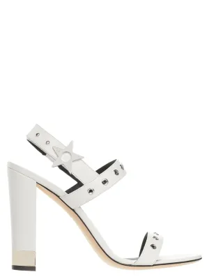 Giuseppe Zanotti Eyelet Detailed Buckled Sandals