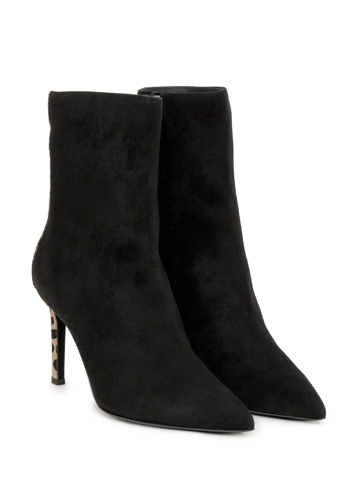Giuseppe Zanotti Leopard Print Heeled Boots