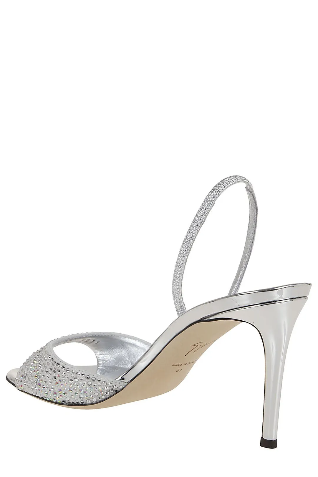 Giuseppe Zanotti Lilibeth Embellished Slingback Sandals