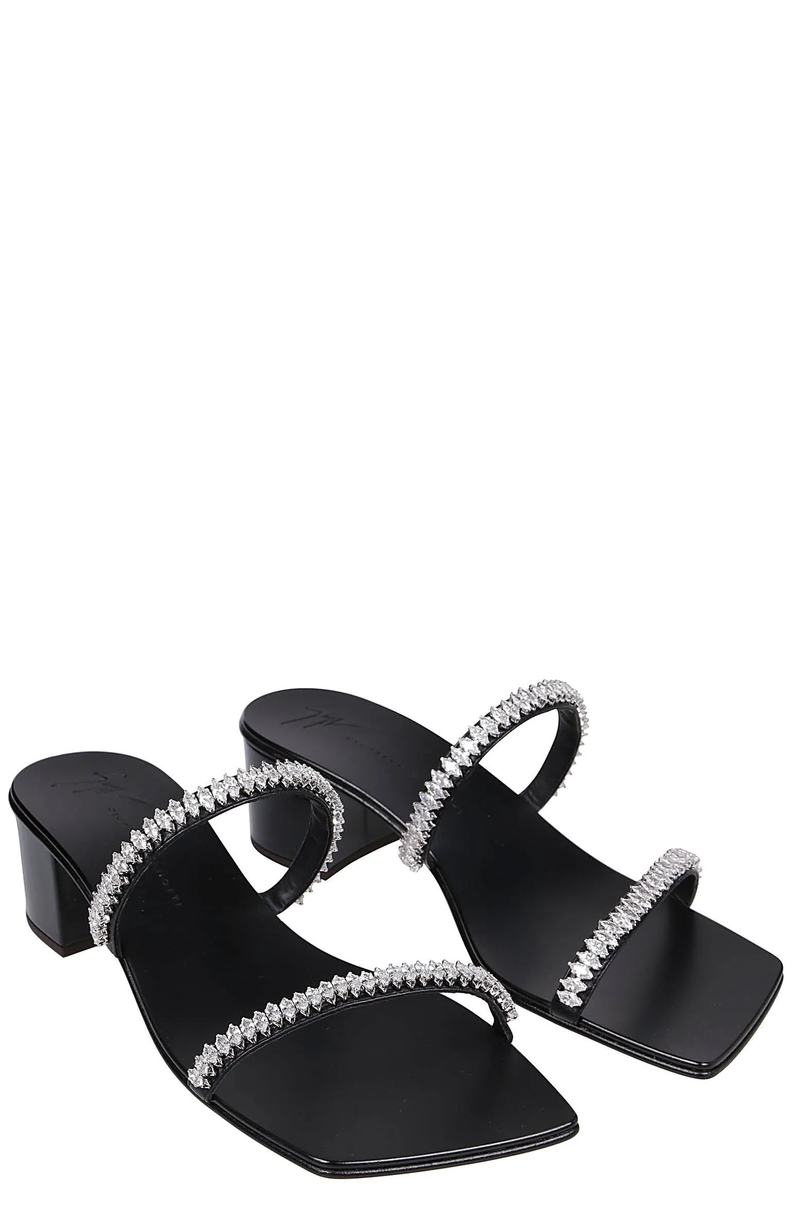 Giuseppe Zanotti Marzia Embellished Slip-On Sandals