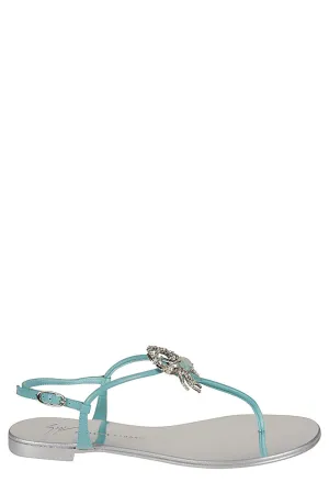Giuseppe Zanotti Moon Crab Embellished Sandals