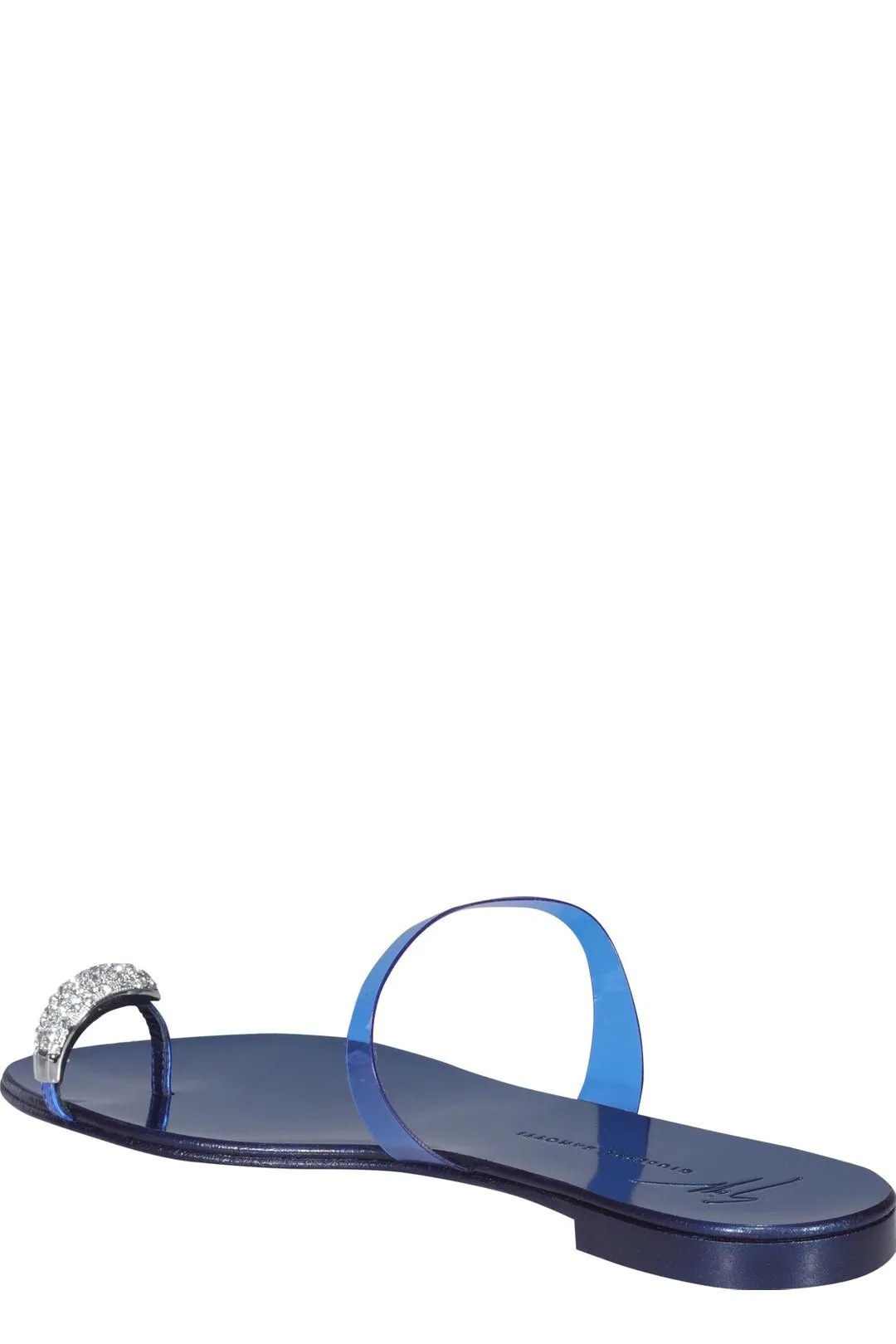 Giuseppe Zanotti Ring Plexi Slip-On Sandals