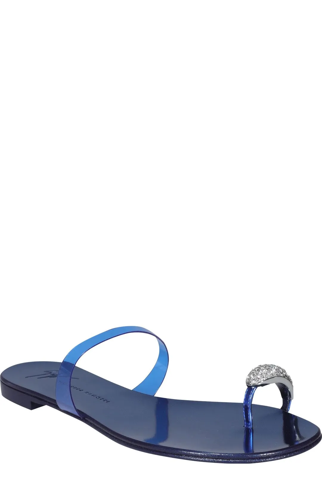 Giuseppe Zanotti Ring Plexi Slip-On Sandals
