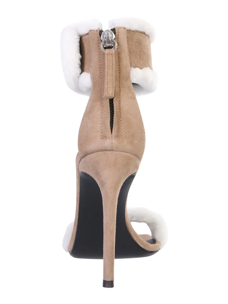 Giuseppe Zanotti Square-Toe Heeled Sandals