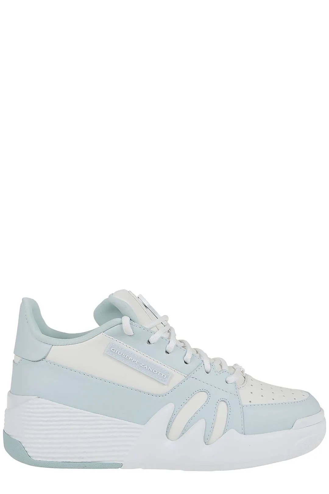 Giuseppe Zanotti Talon Two-Tone Lace Up Sneakers
