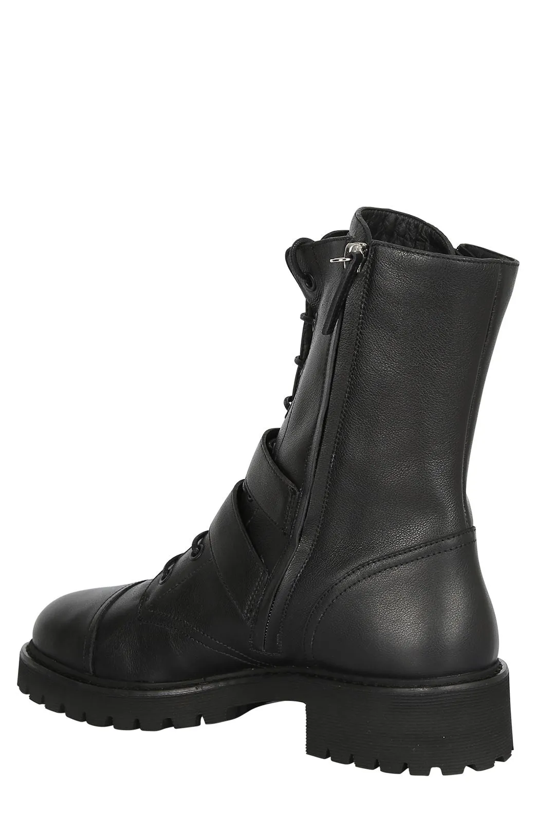 Giuseppe Zanotti Urban Biker Buckle Detailed Boots