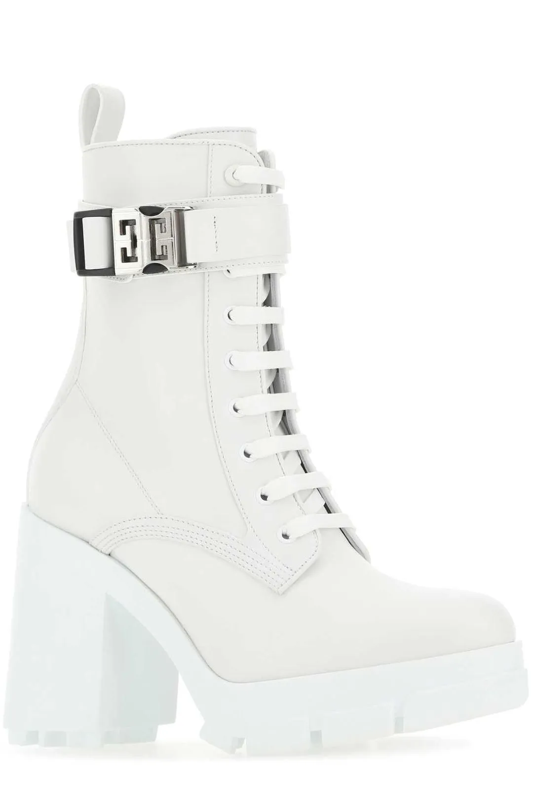 Givenchy 4G Clip Buckle Terra Boots