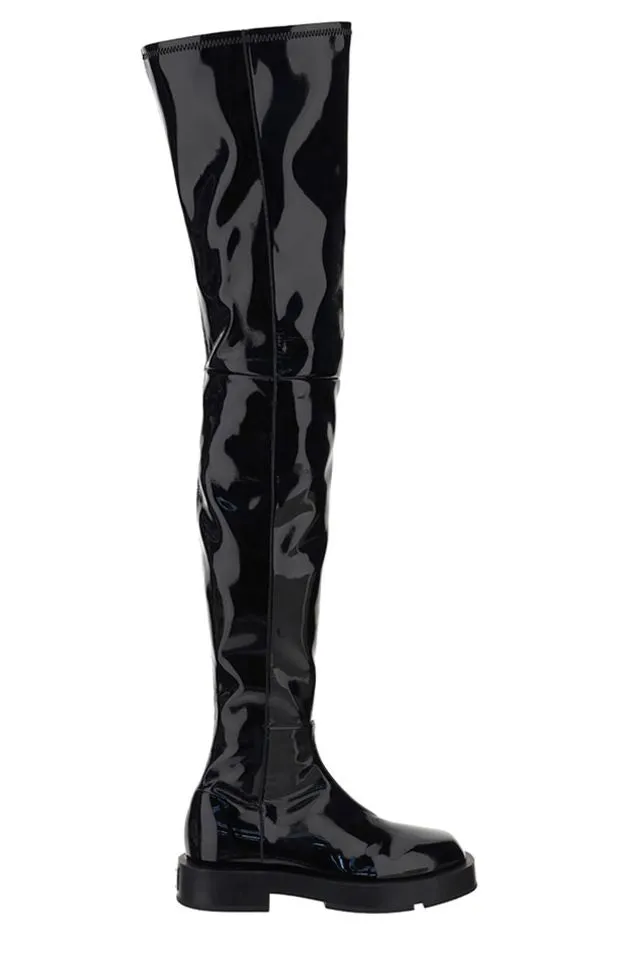 Givenchy 4G Plaque Thigh-High Boots