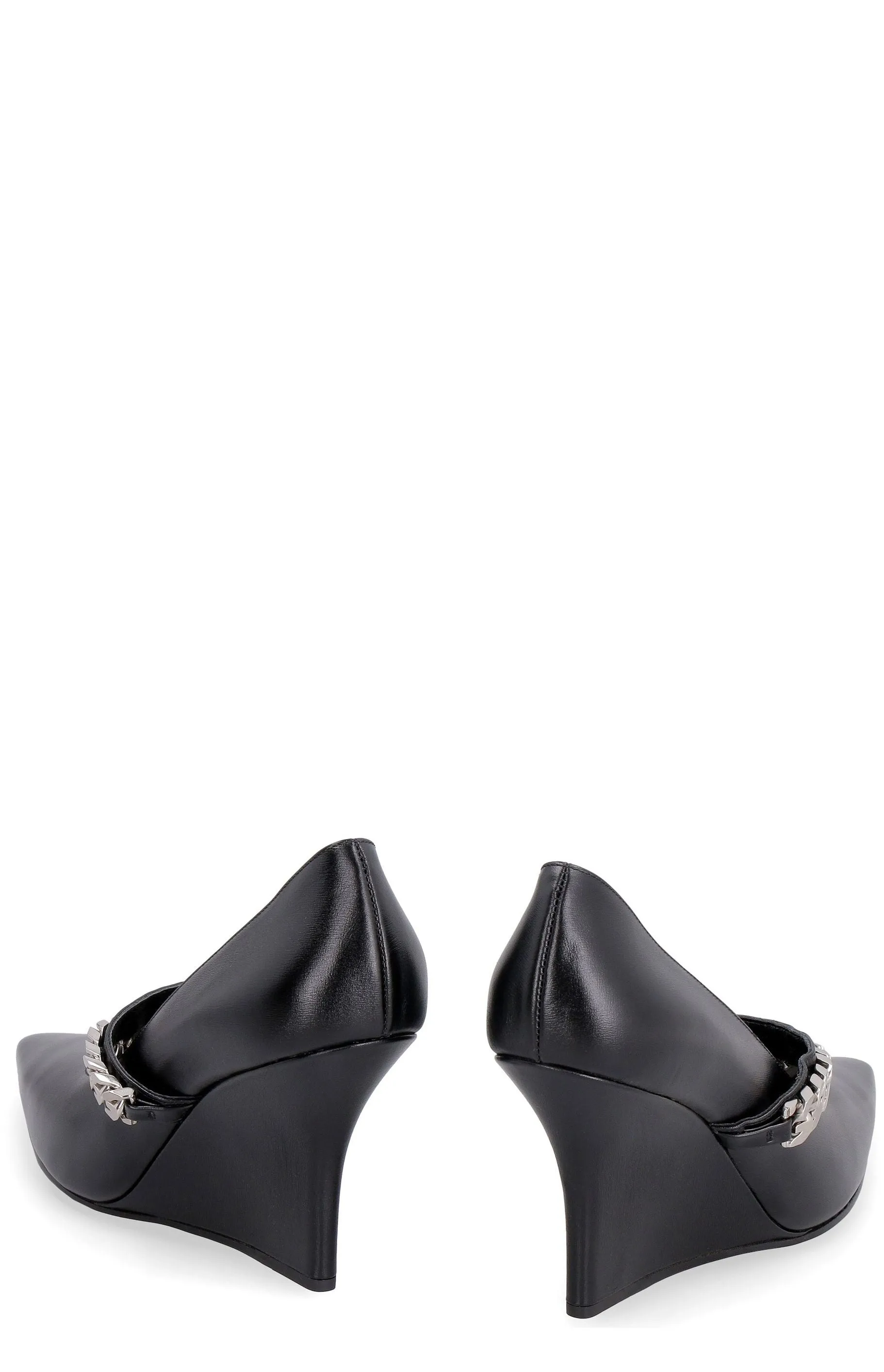 Givenchy G Chain Slip On Wedge Pumps