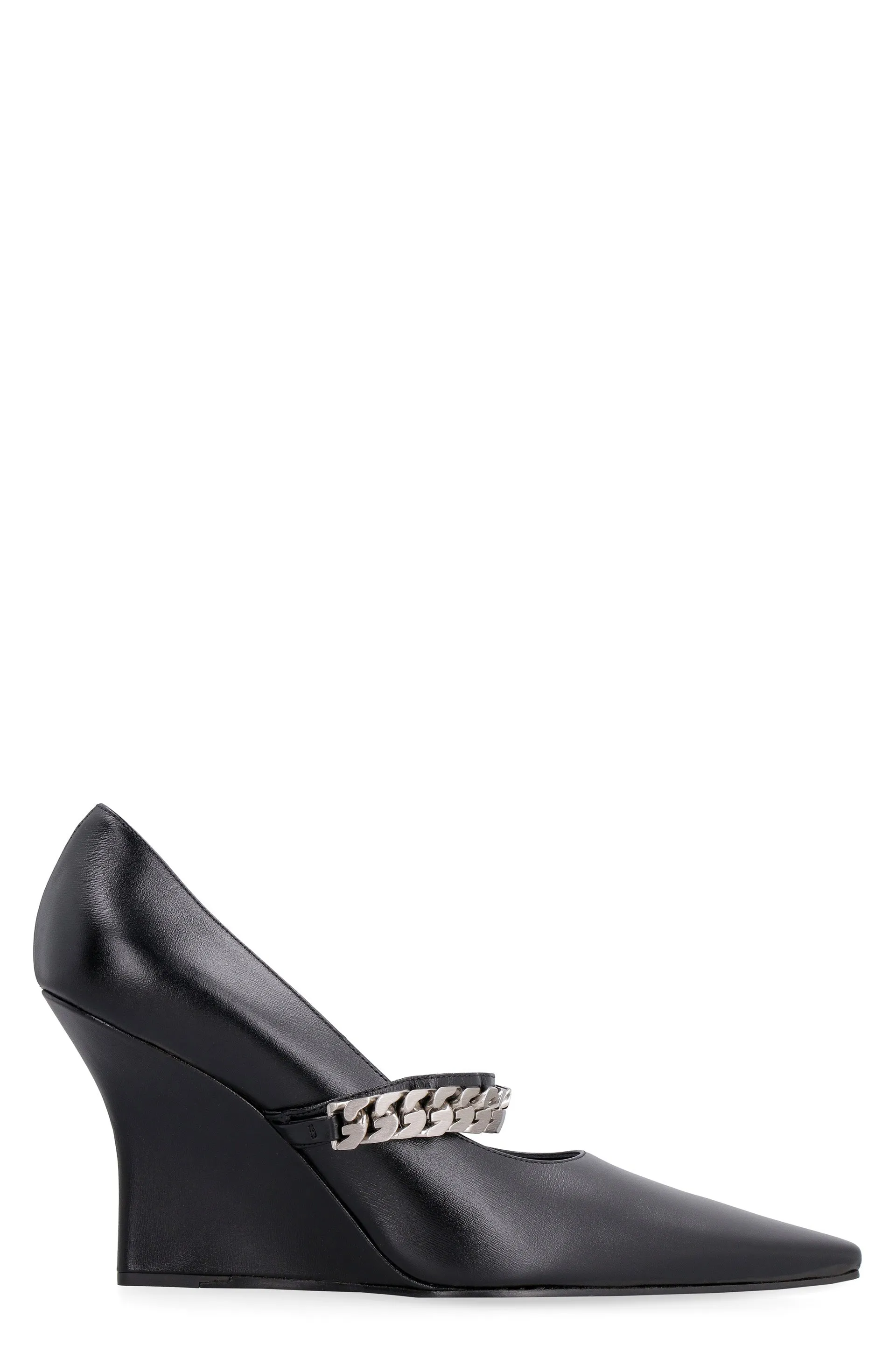 Givenchy G Chain Slip On Wedge Pumps