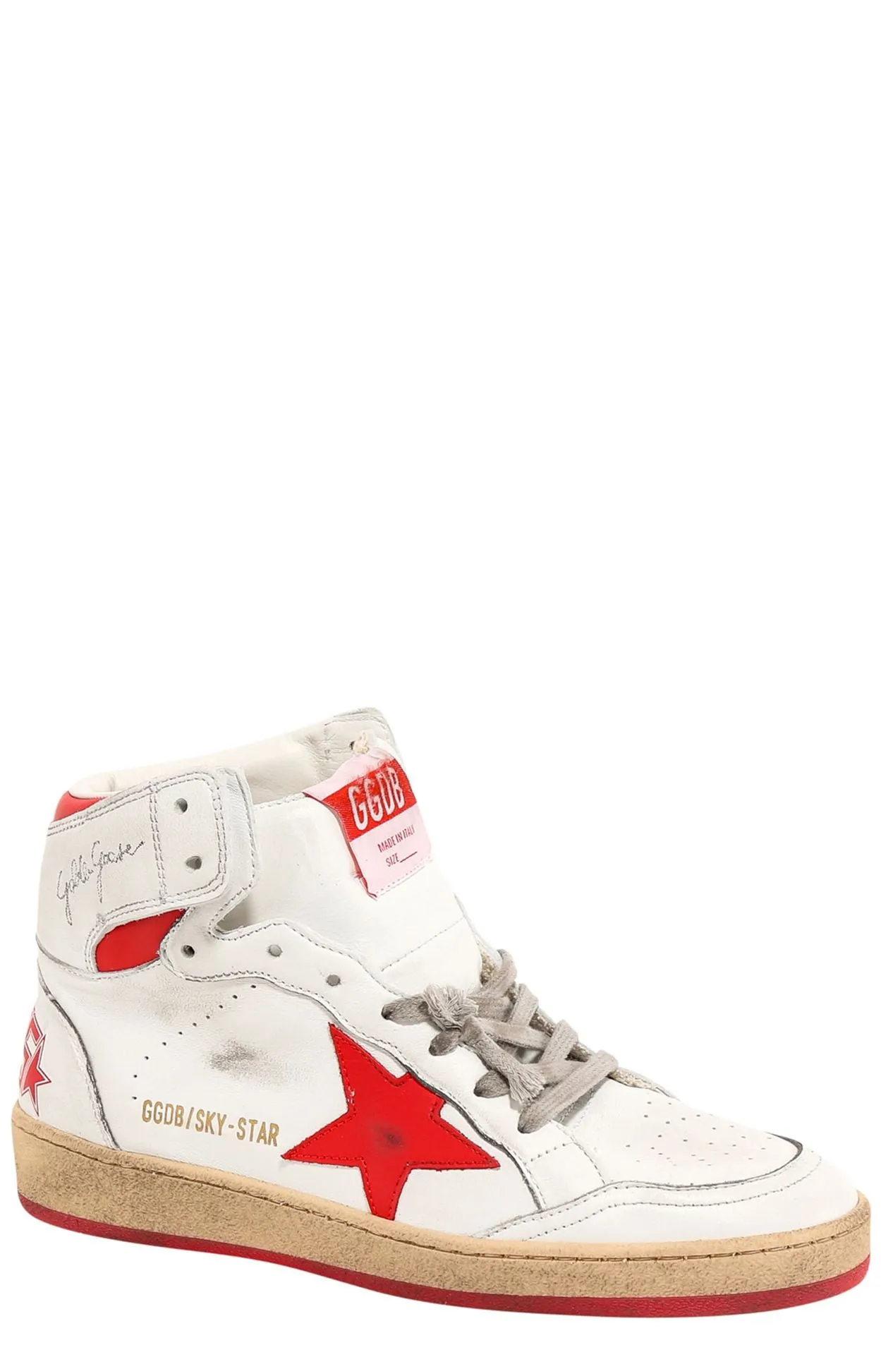Golden Goose Deluxe Brand Sky Star Lace-Up Sneakers