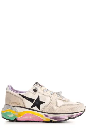 Golden Goose Deluxe Brand Star Patch Lace-Up Sneakers