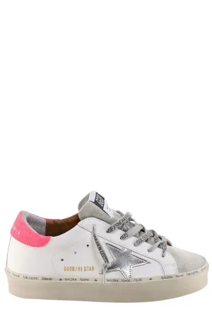 Golden Goose Deluxe Brand Star-Patch Lace-Up Sneakers