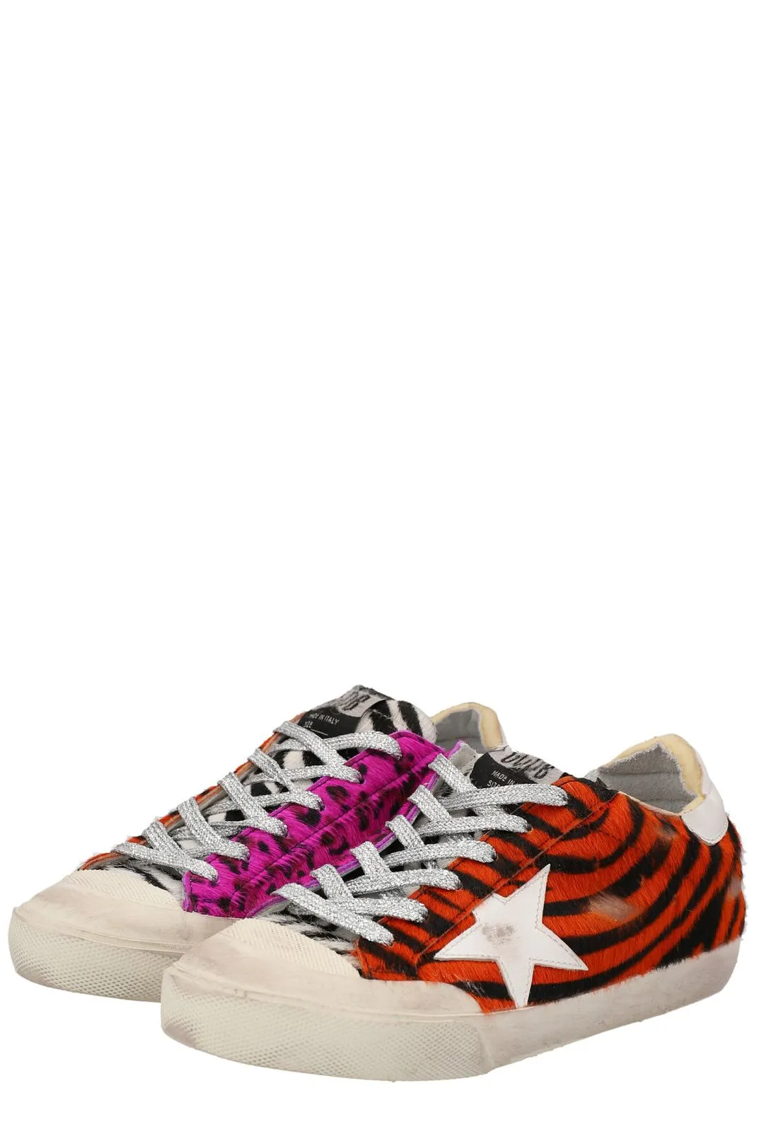 Golden Goose Deluxe Brand Superstar Animal Print Sneakers